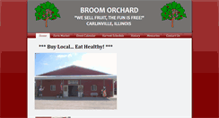 Desktop Screenshot of broomorchard.com