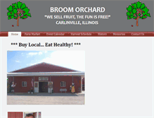 Tablet Screenshot of broomorchard.com